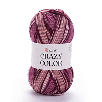 Крейзи Колор CRAZY COLOR 25шерсть75акрил 260м/100г Yarn Art