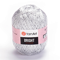 Брайт люрекс BRIGHT 80%полиамид 20%метанит 340м/90г (уп6шт) Yarn Art